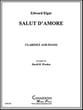 Salut d'Amour Clarinet or Bassoon and Piano P.O.D. cover